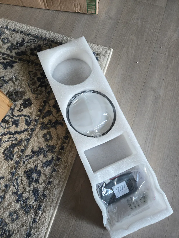 Foblks 52" Indoor/Outdoor Wood Ceiling Fan - NEW image indicator(4)