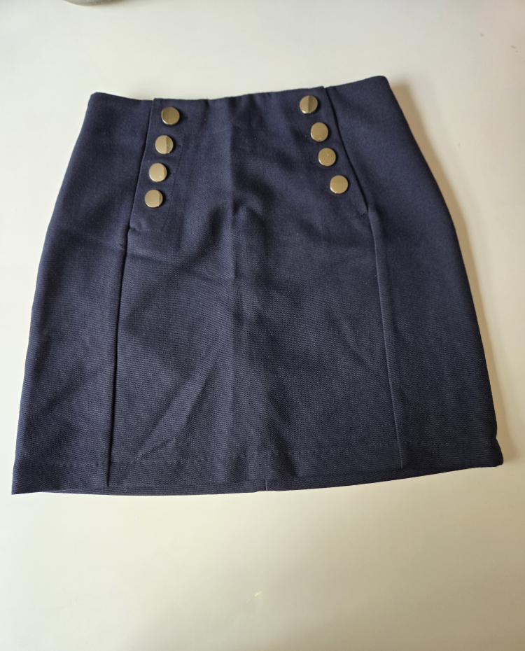 H&M Navy Skirt - photo 2