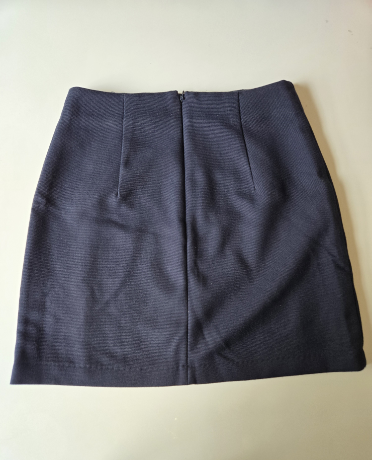 H&M Navy Skirt - photo 3