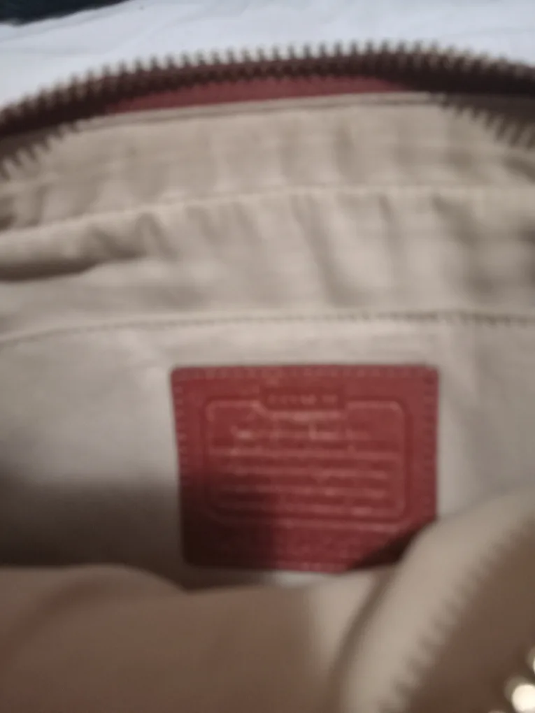 Coach Brown Leather Crossbody Bag image indicator(4)