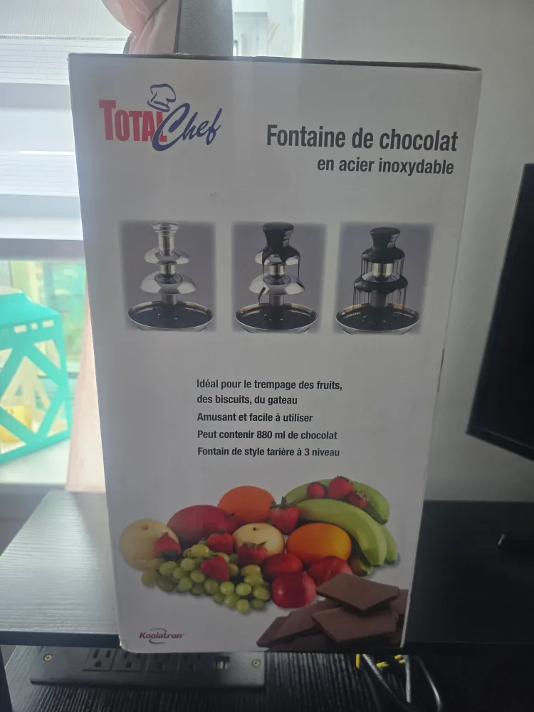 Total Chef Stainless Steel Chocolate Fountain image indicator(2)