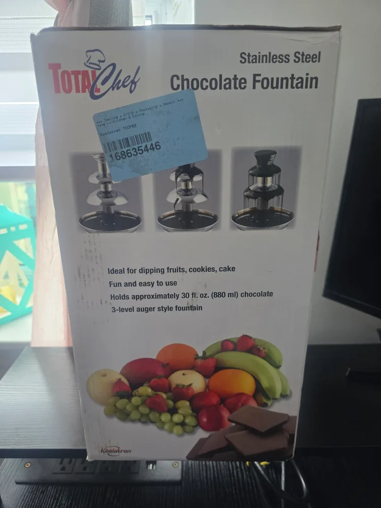 Total Chef Stainless Steel Chocolate Fountain image indicator(4)