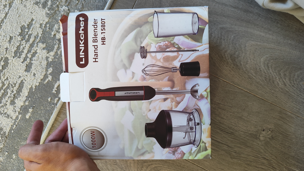 LinkChef Hand Blender HB-1580T - Like New! - photo 3