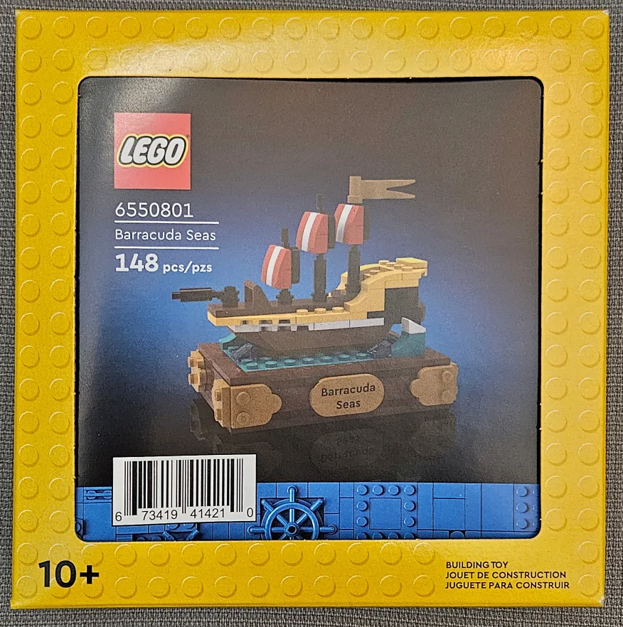 Brand New Limited edition LEGO Barracuda Seas 6550801 thumbnail