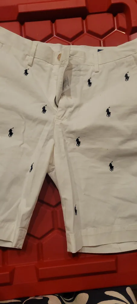 Polo Ralph Lauren White Shorts - Size 29 thumbnail