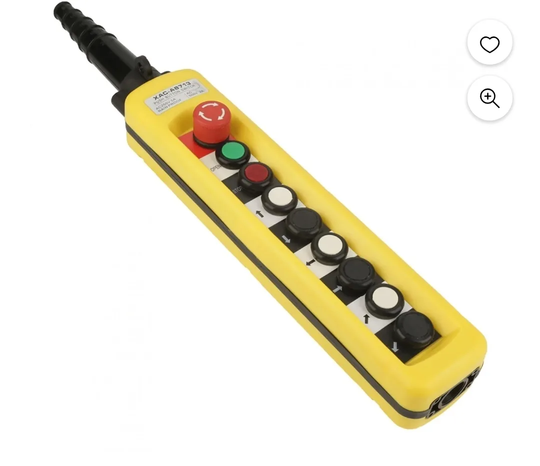 Crane Hoist Control Switch - Yellow thumbnail