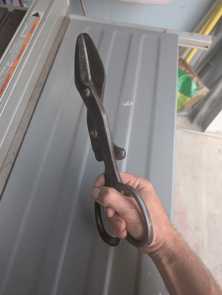 Compound Lever Tin Snips / metal shears image indicator(2)