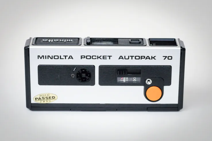 Vintage Minolta Pocket Autopak 70 Film Camera image indicator(4)