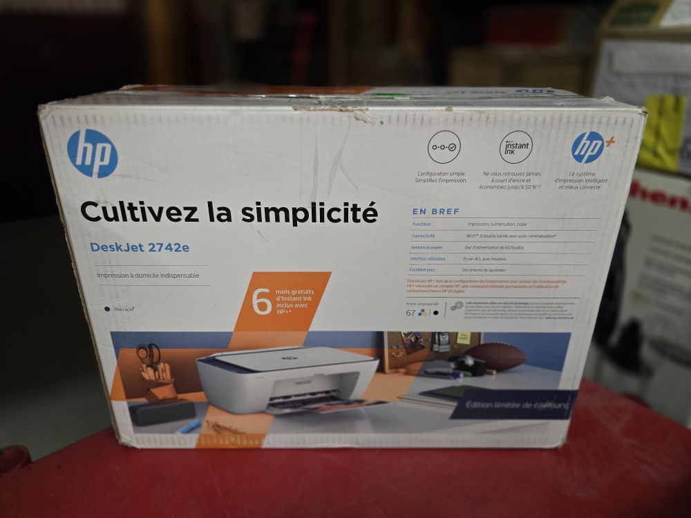 HP DeskJet 2742e All-in-One Printer - photo 4