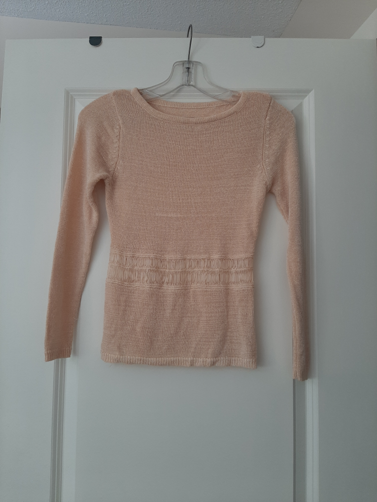 Peach Long Sleeve Top