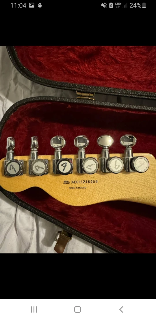 Fender Telecaster – Upgraded Locking Tuners - photo 4