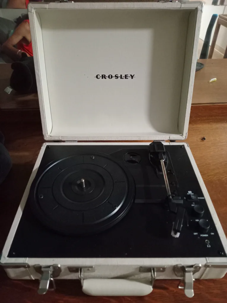crosley portable record player🧡 thumbnail