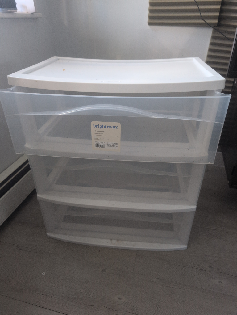 Brightroom 3-Drawer Storage Tower - White
