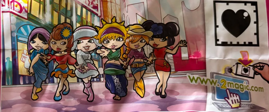 limited edition form girls around the world kinder Surprise thumbnail