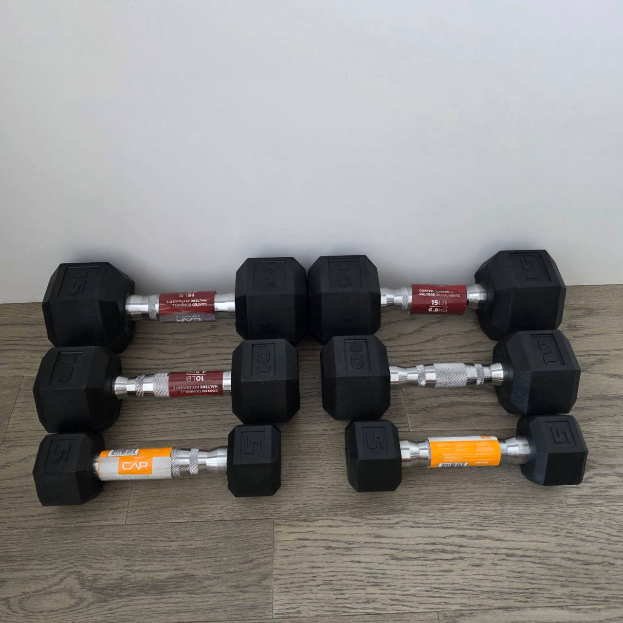 Dumbbell Set 15/10/5 lb