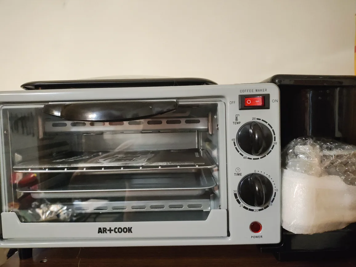 AR+COOK Toaster Oven & Coffee Maker Combo 🧡 thumbnail