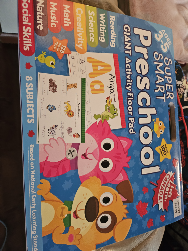 Super Smart Preschool Giant Activity Floor Pad