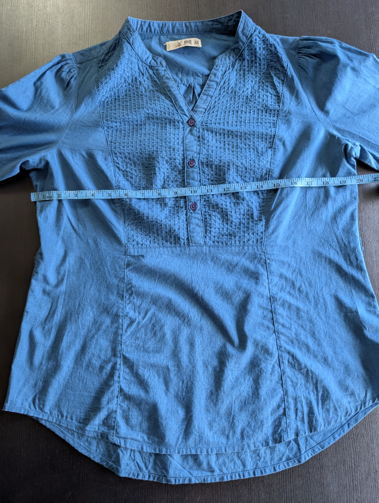 Blue Blouse - Size L - photo 3