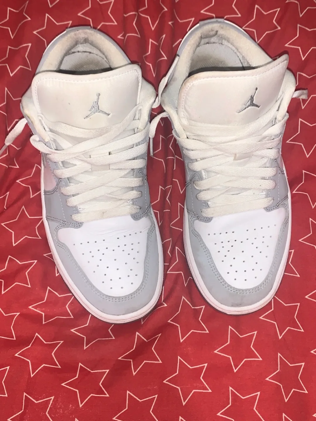 Nike Air Jordan 1 Low Grey/White thumbnail