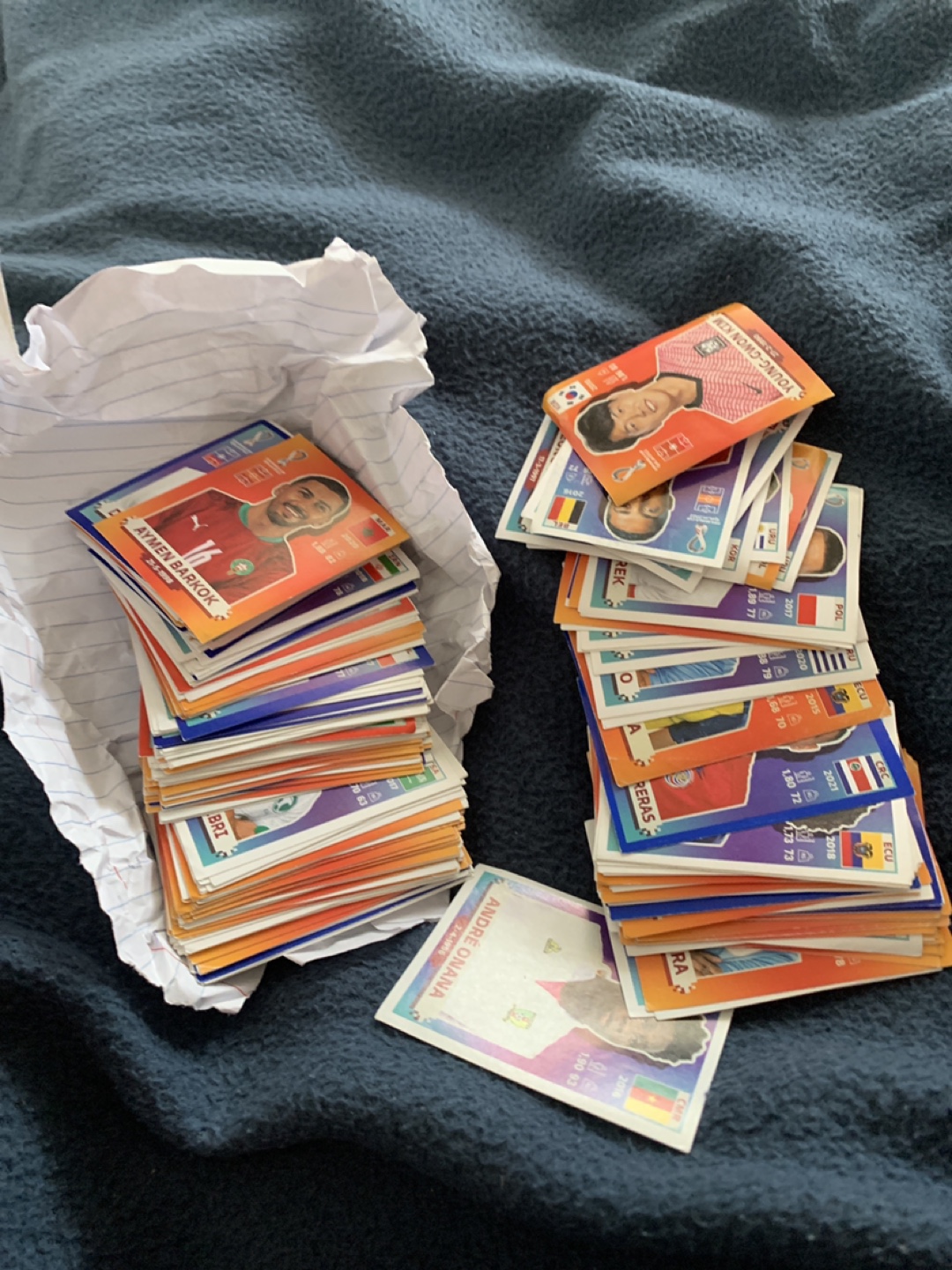 ~260 panini 2022 World Cup stickers