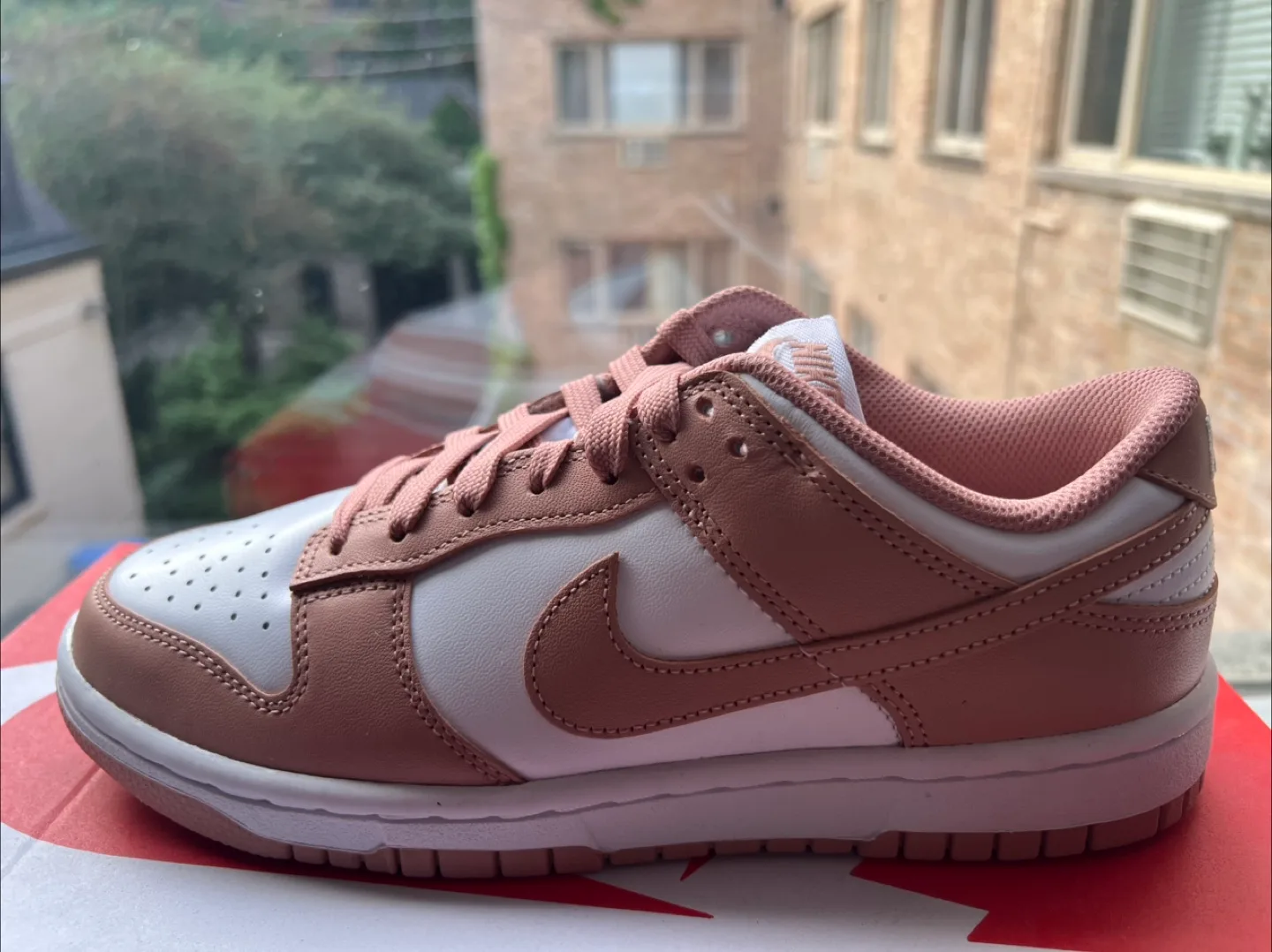 Nike Dunk Low White Rose Whisper (Size 7.5) image indicator(4)