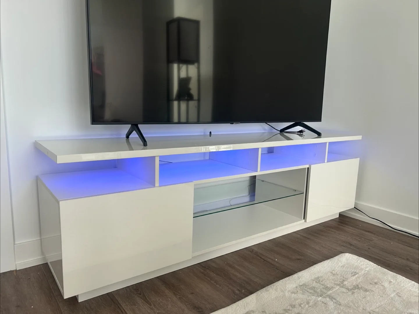 White LED Entertainment Unit thumbnail
