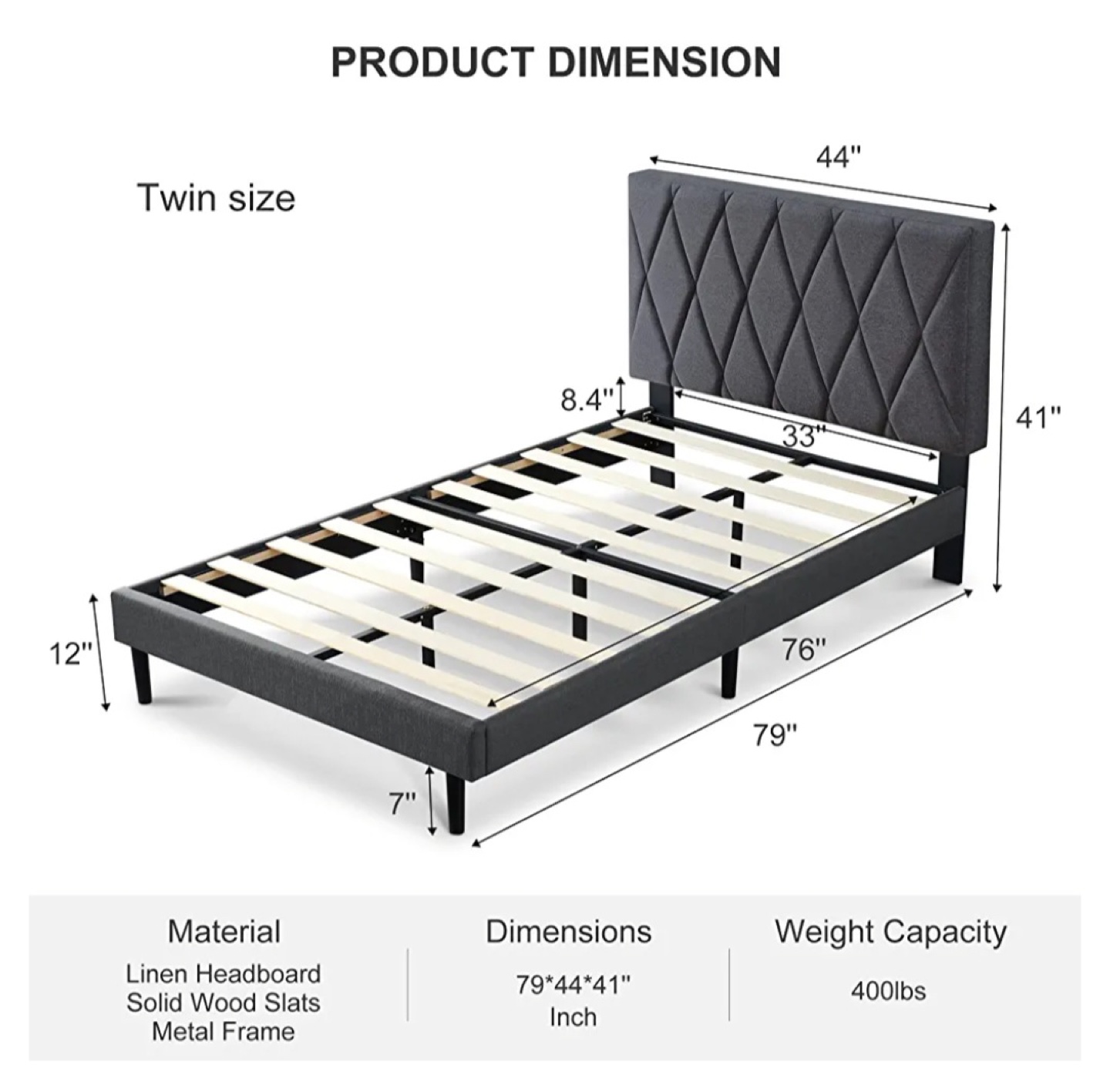 Twin Bed Frame
