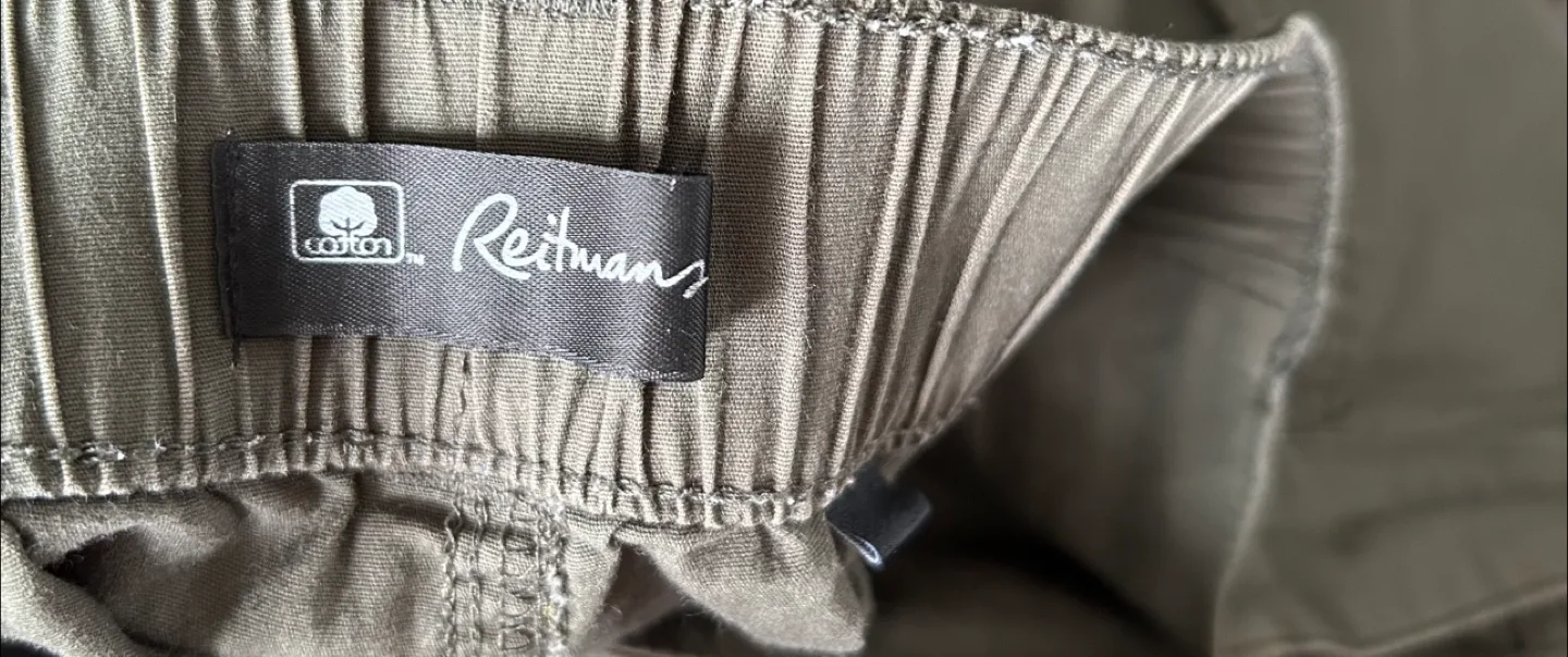 Reitmans Olive Green Cargo Pants - Size 14 image indicator(2)