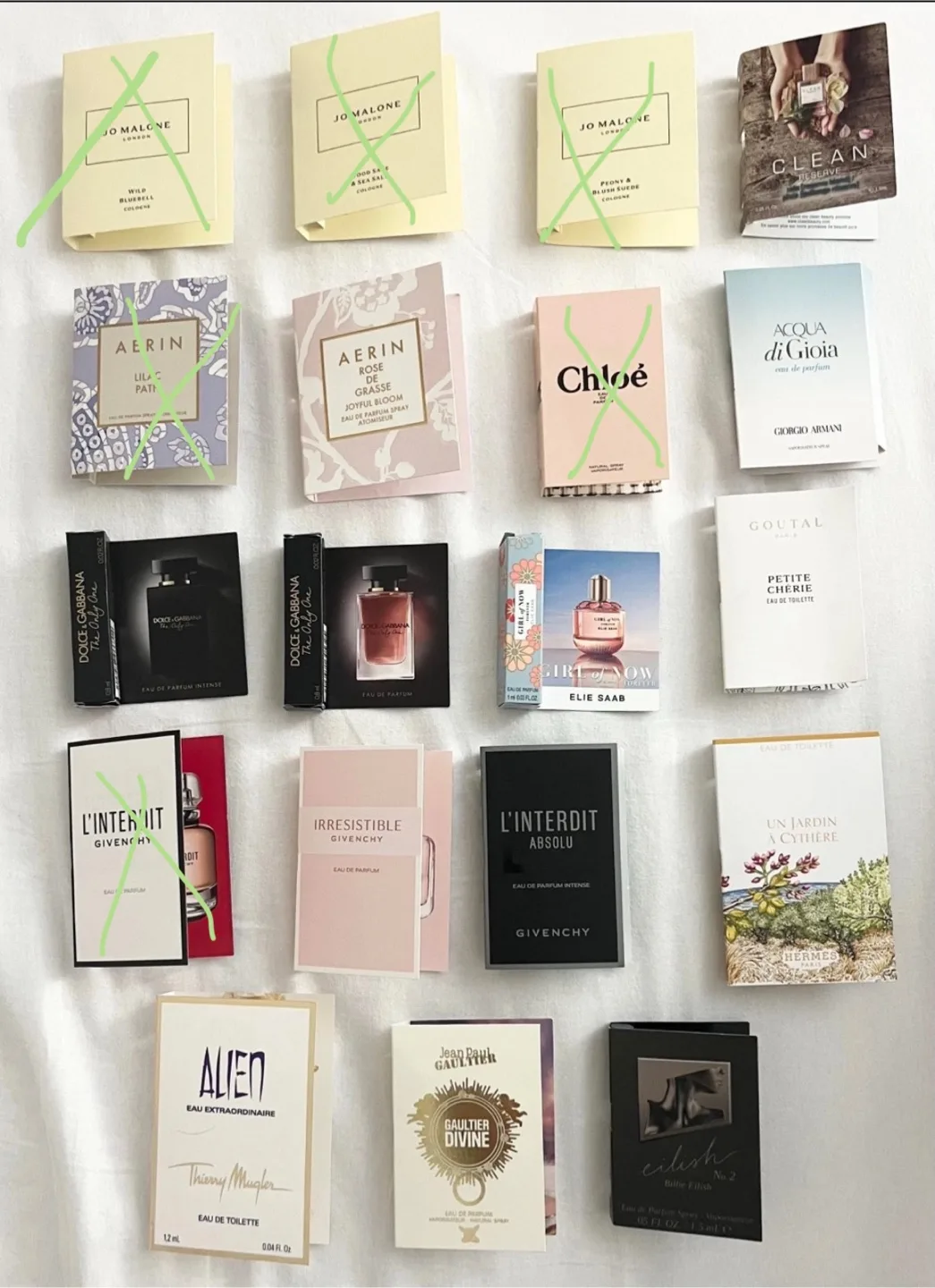 Collection of Perfume Samples thumbnail
