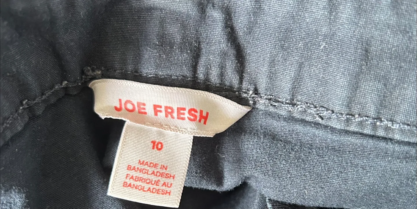 Joe Fresh Navy Blue Jogger Pants - Size 10 image indicator(2)