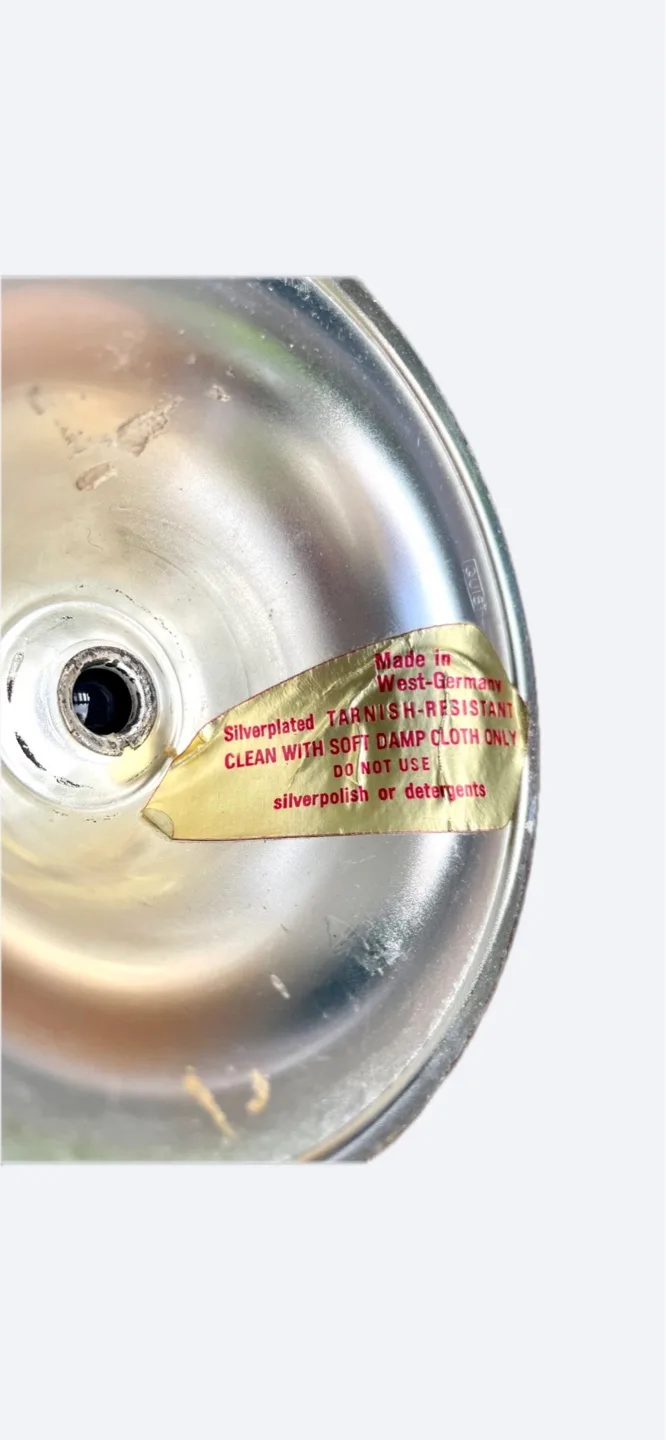 Vintage Silver Plated Vase image indicator(3)