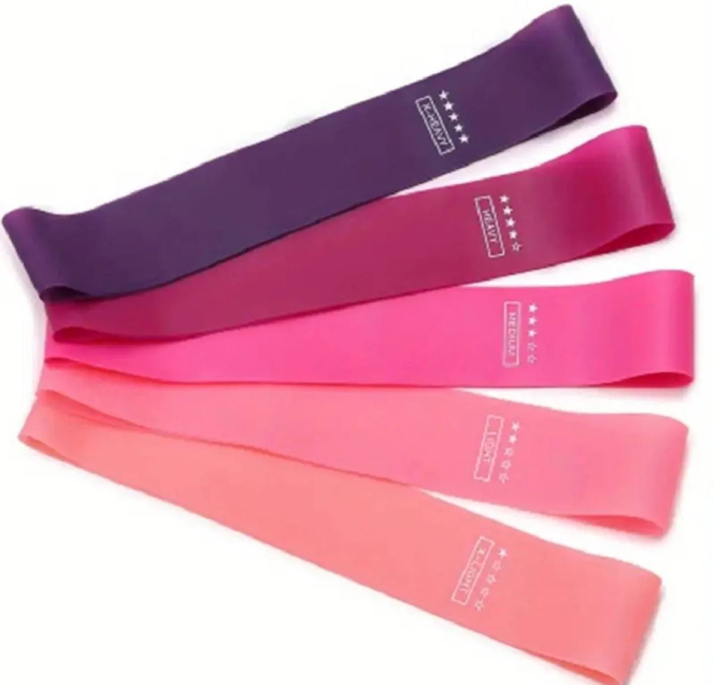 Set of 5 Resistance Bands for Exercise thumbnail