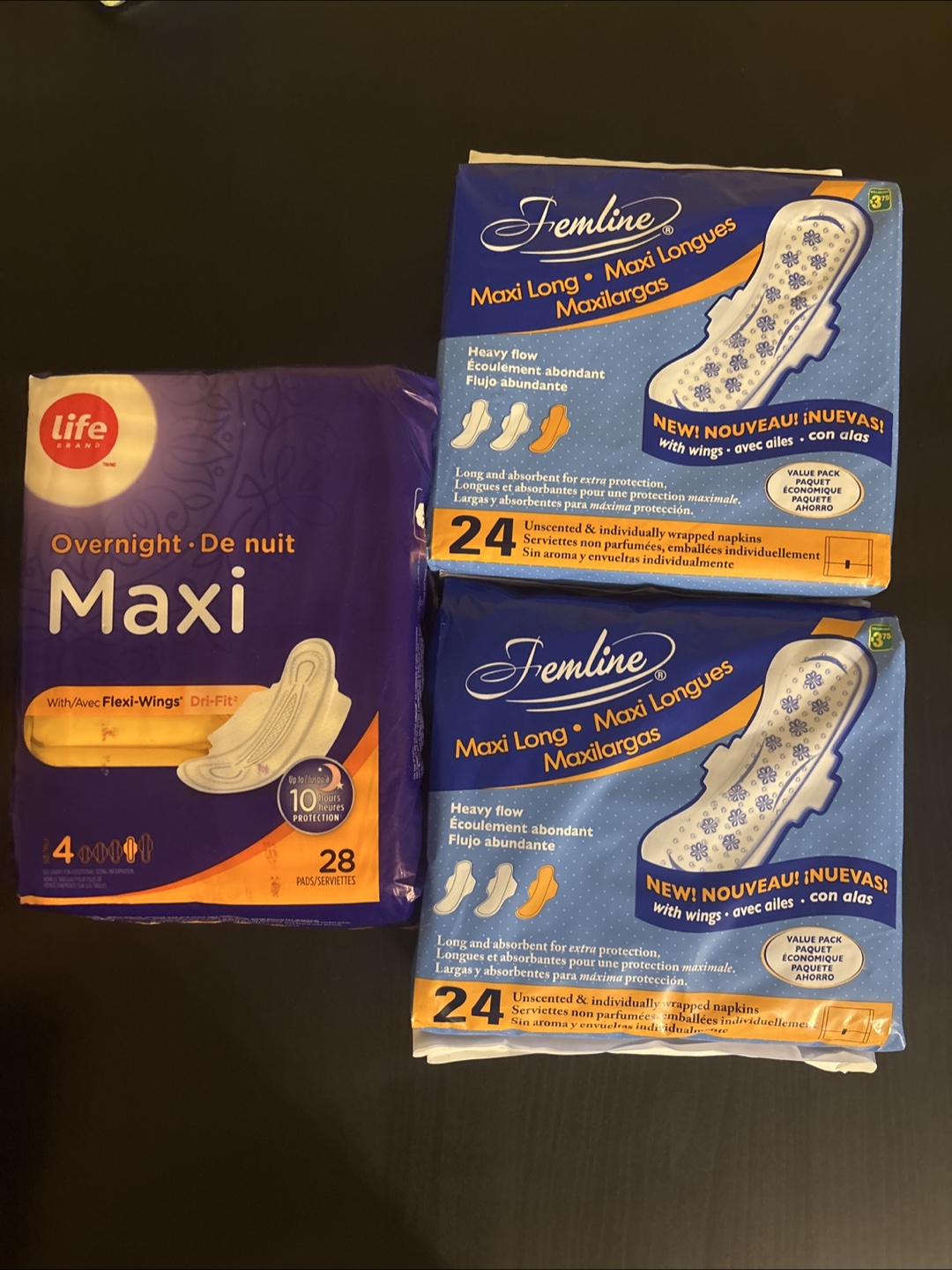 Femline Maxi Long & Life Brand Overnight Pads