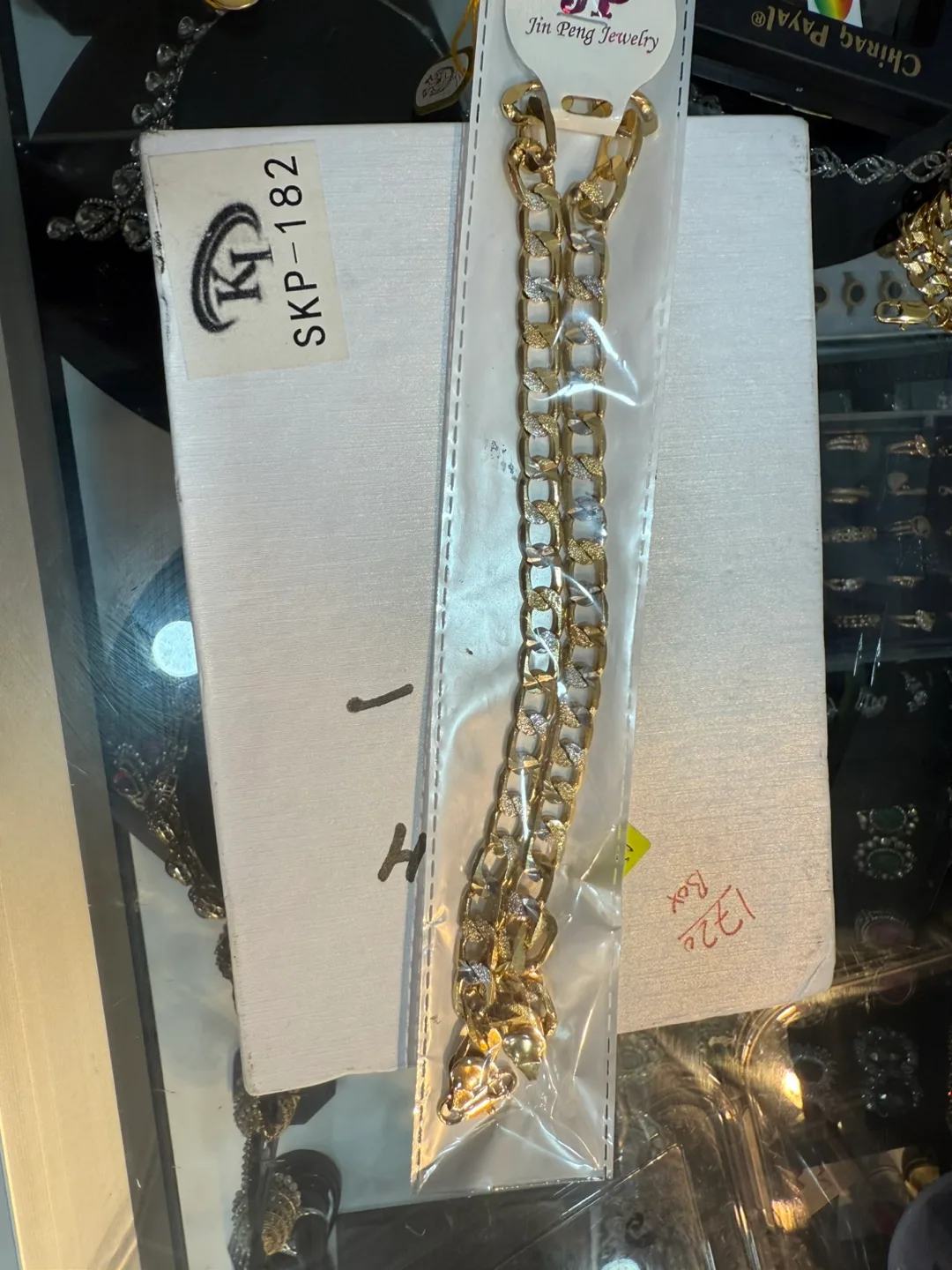 Jin Peng Jewelry Gold Chain Necklace image indicator(3)