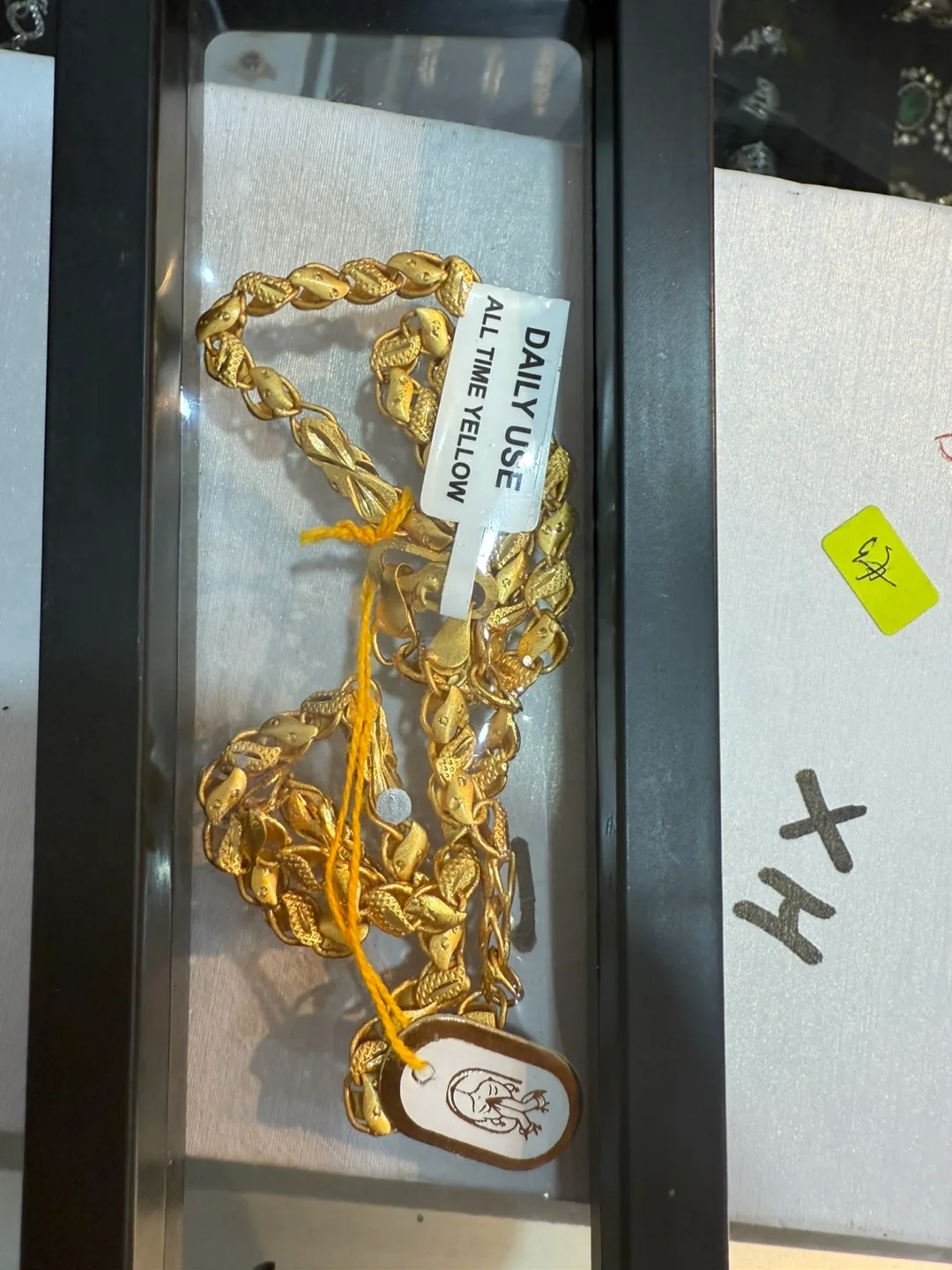 Jin Peng Jewelry Gold Chain Necklace image indicator(2)