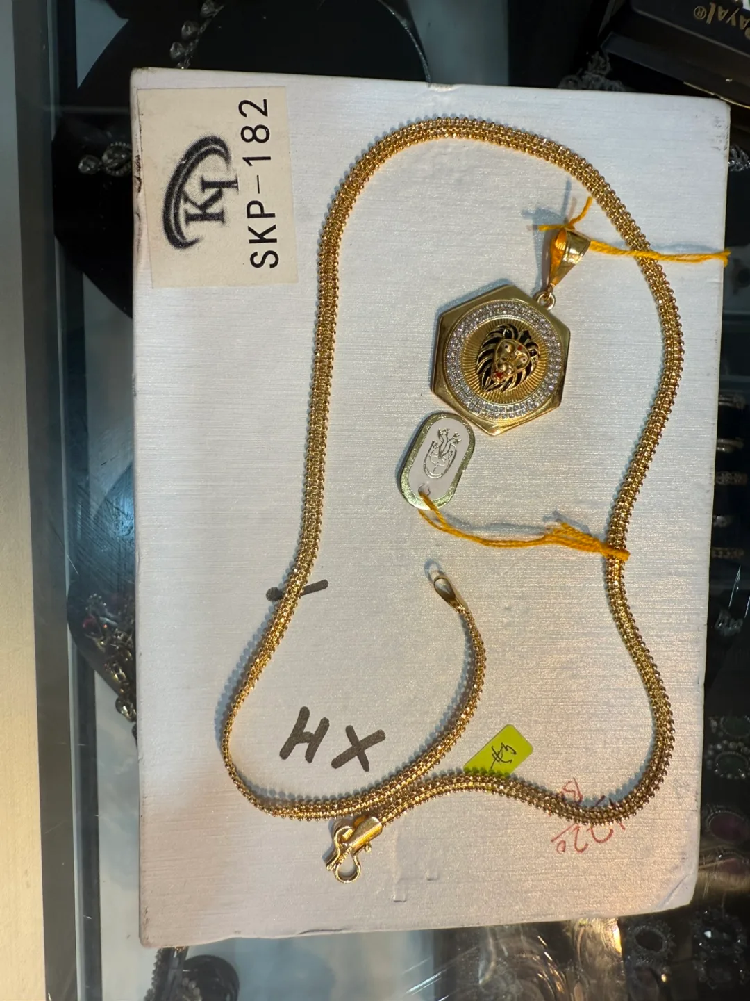 Jin Peng Jewelry Gold Chain Necklace image indicator(4)