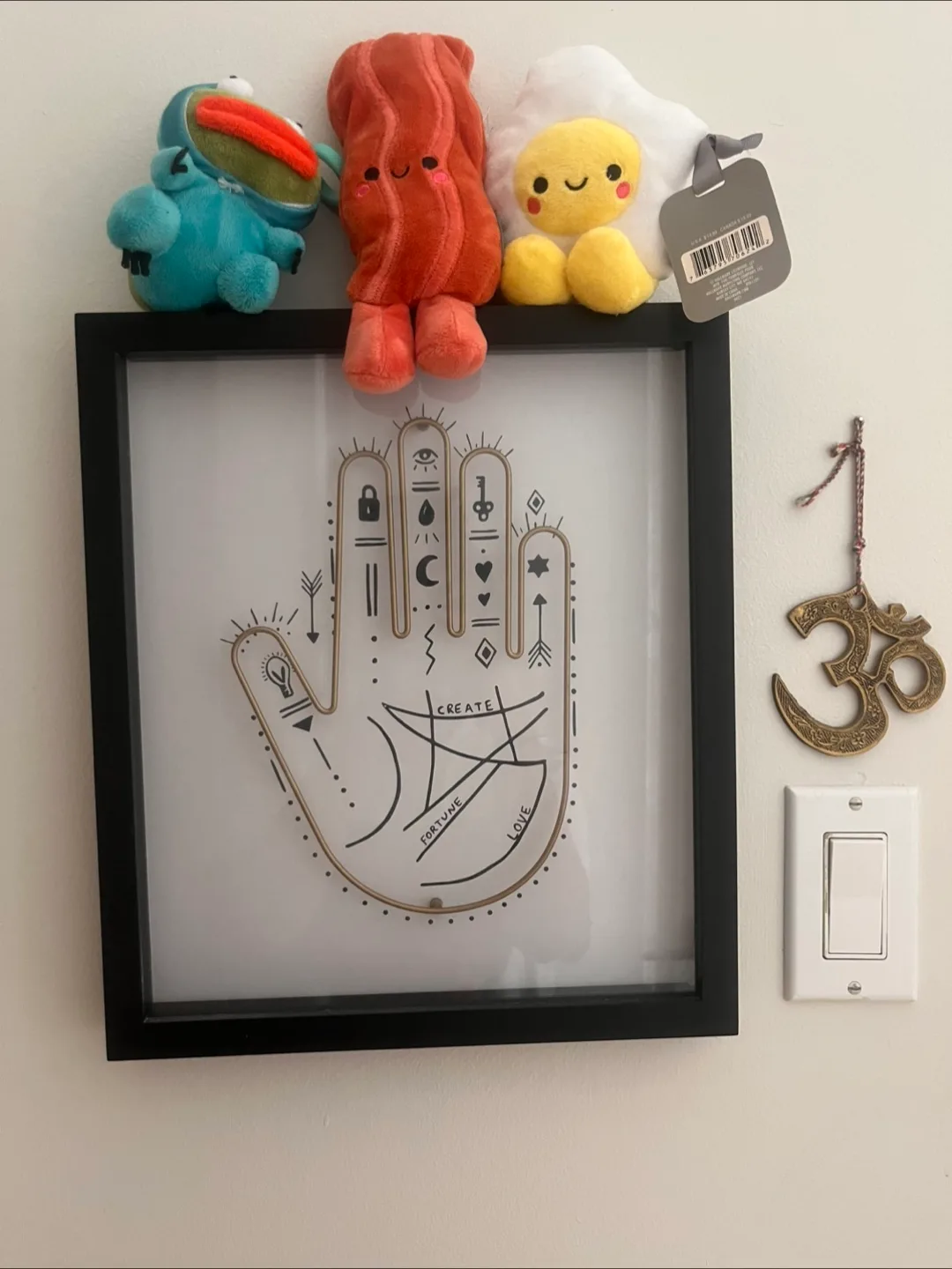 Umbra Motto Palmistry Wall Decor, 12x14 inch thumbnail