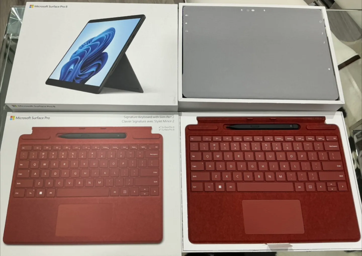 Microsoft Surface Pro 8 with Keyboard and slim pen 2 image indicator(4)