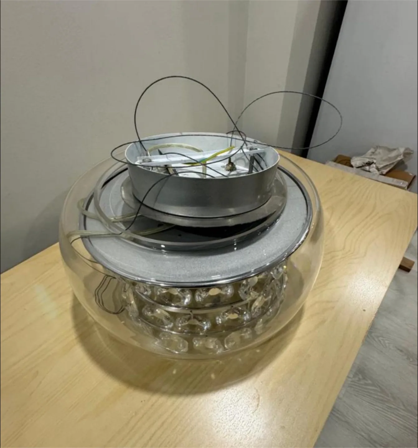 Crystal Flush Mount Ceiling Light thumbnail