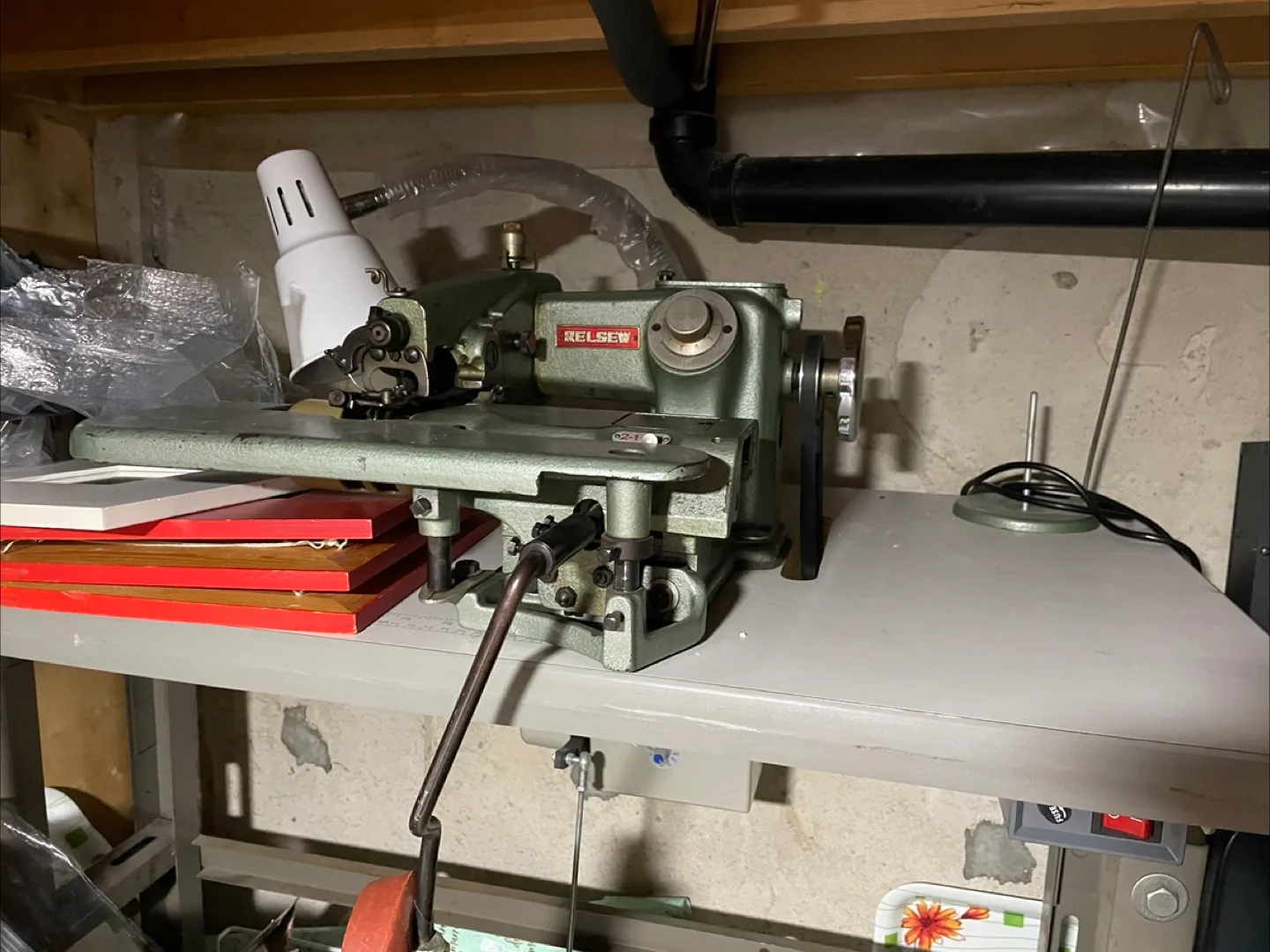 For Sale 3 Industrial Sewing Machines – JUKI + RELSEW thumbnail