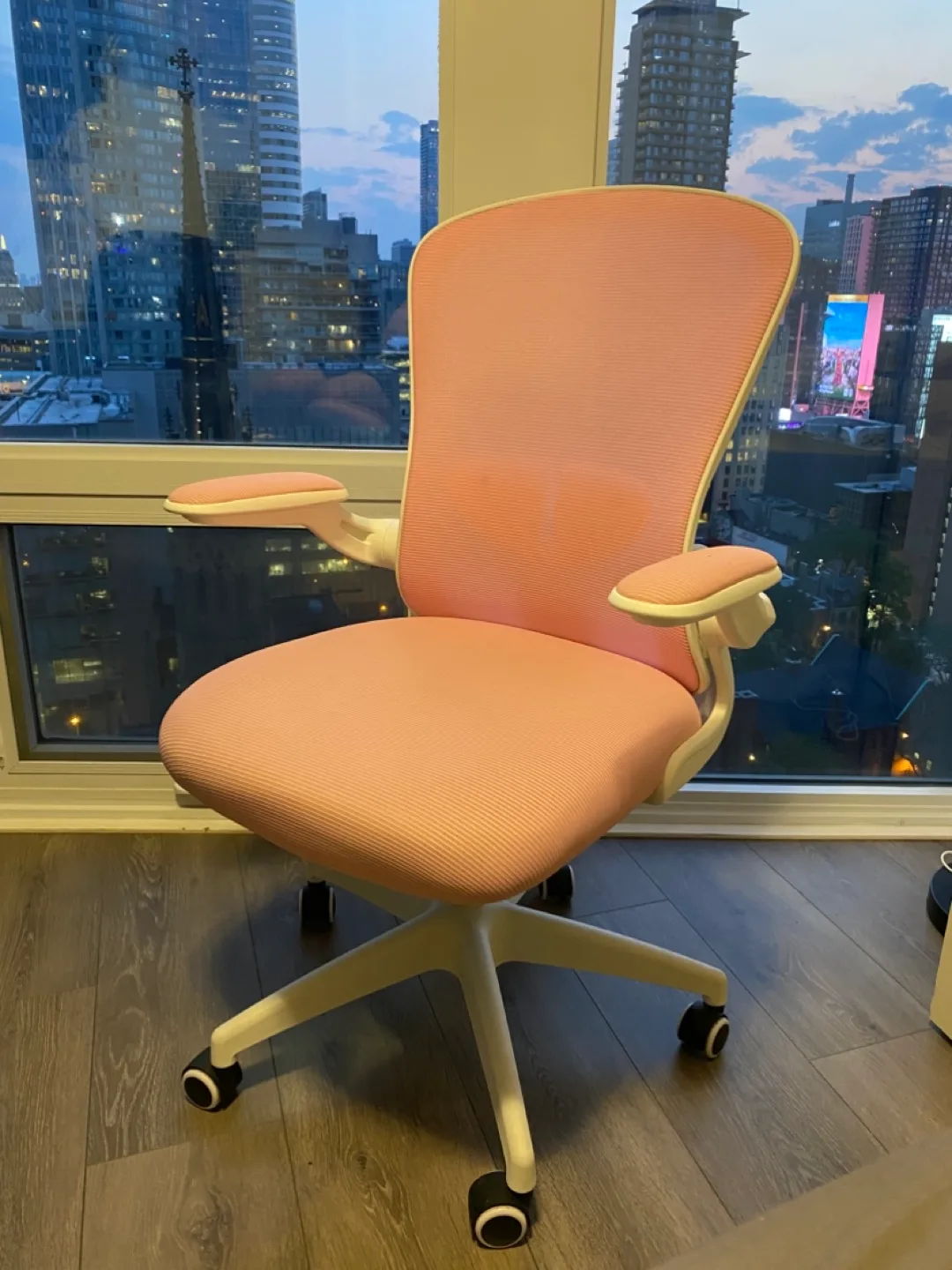 Pink Ergonomic Office Chair thumbnail
