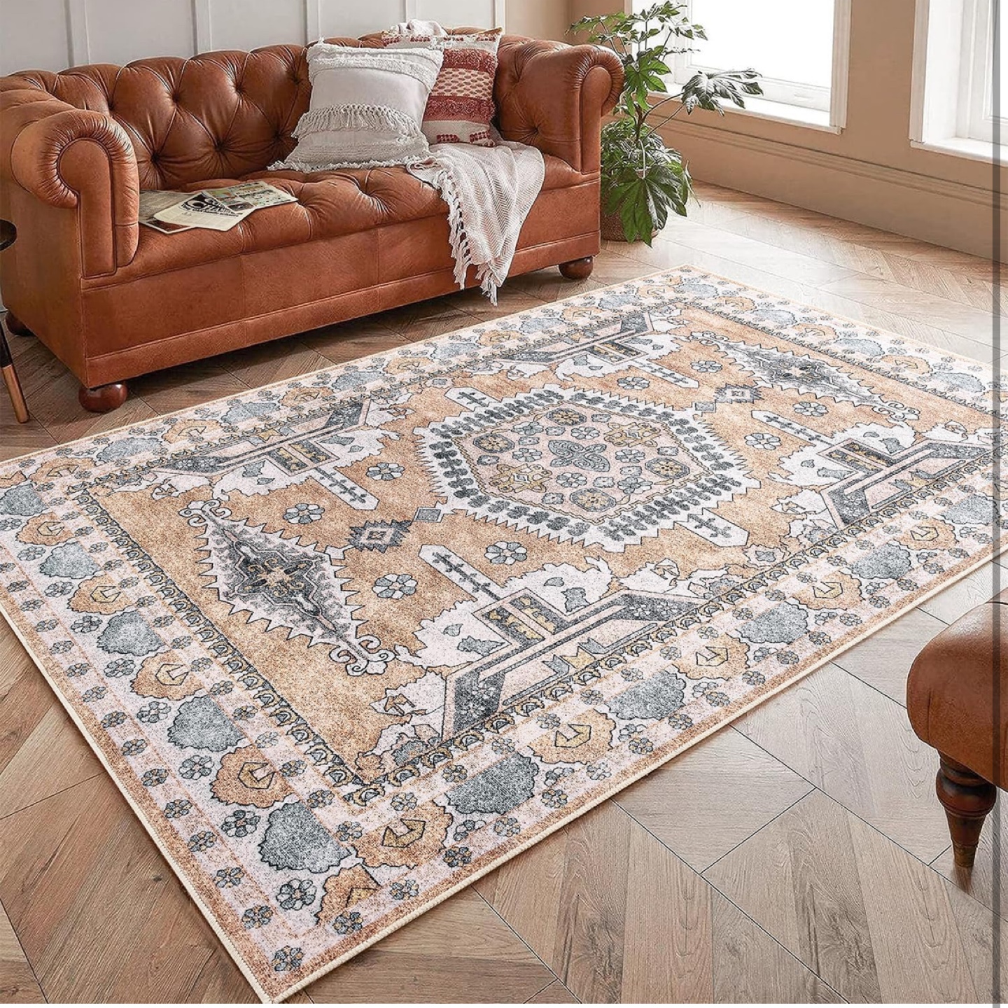 New unused 6*9 boho rug - photo 2