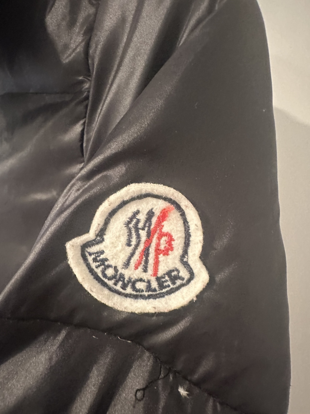 Moncler Black Puffer Jacket Size 12 - photo 3