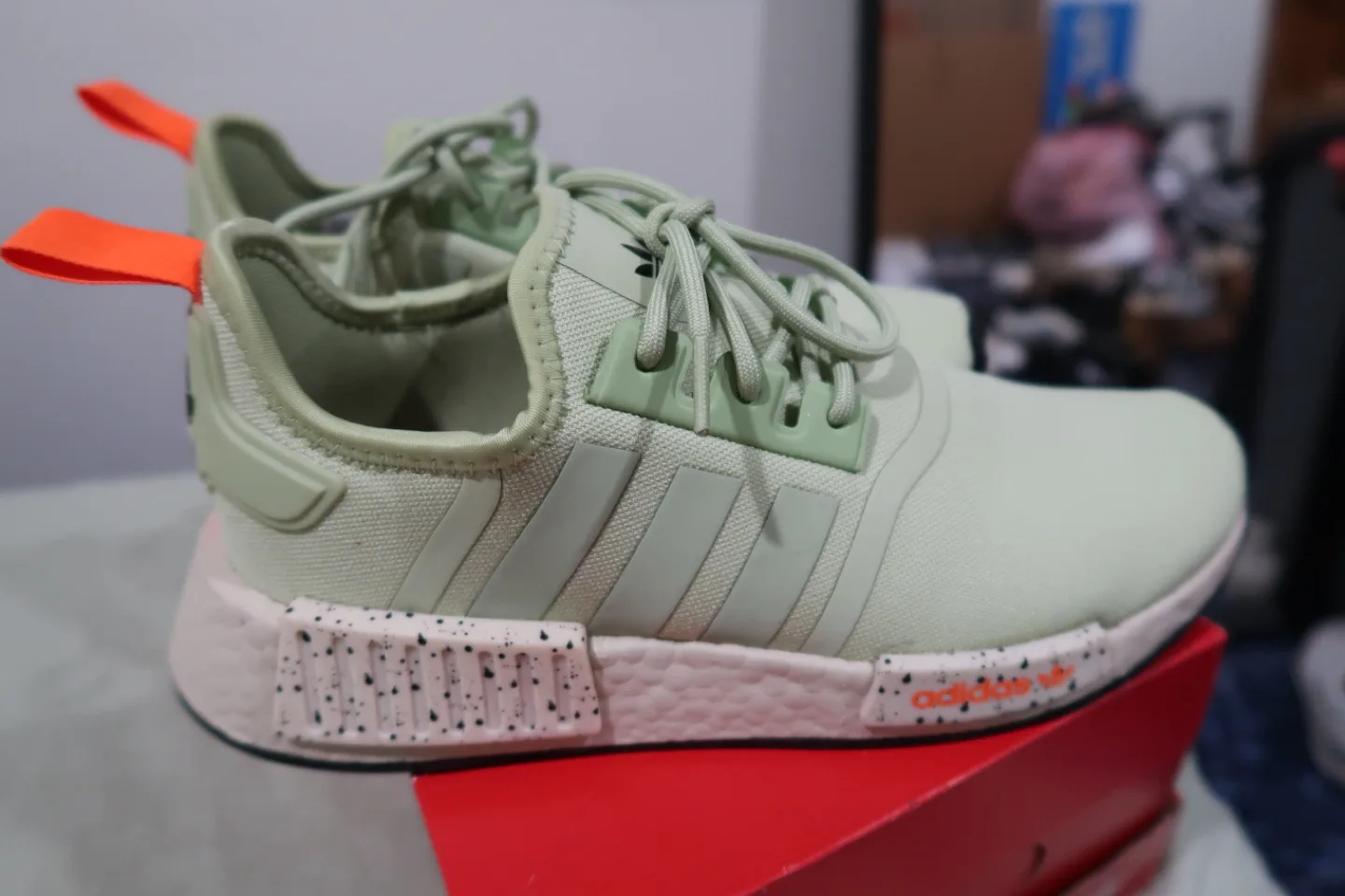 Adidas NMD R1 Light Green Sneakers thumbnail
