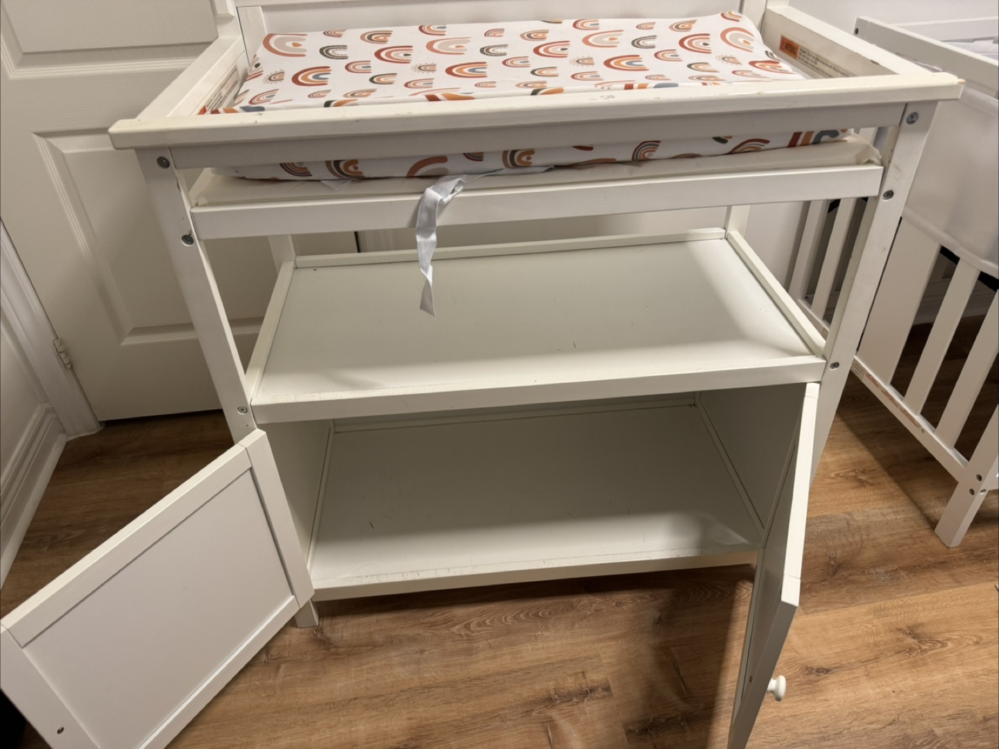White Baby Changing Table