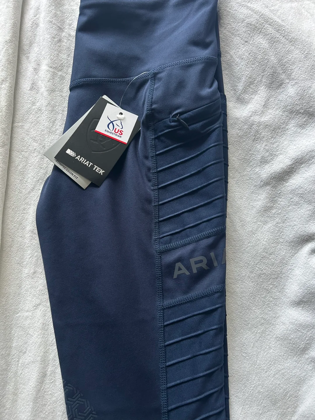 Ariat Tek Compression Fit Tights - Navy image indicator(5)