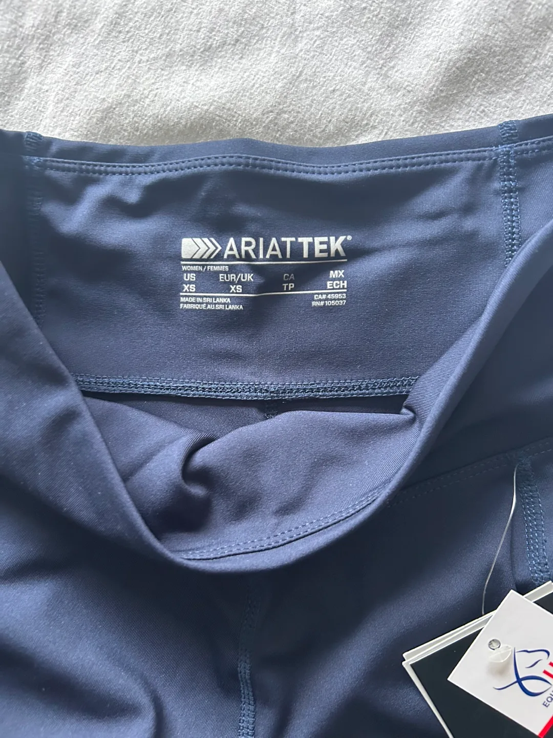 Ariat Tek Compression Fit Tights - Navy image indicator(9)