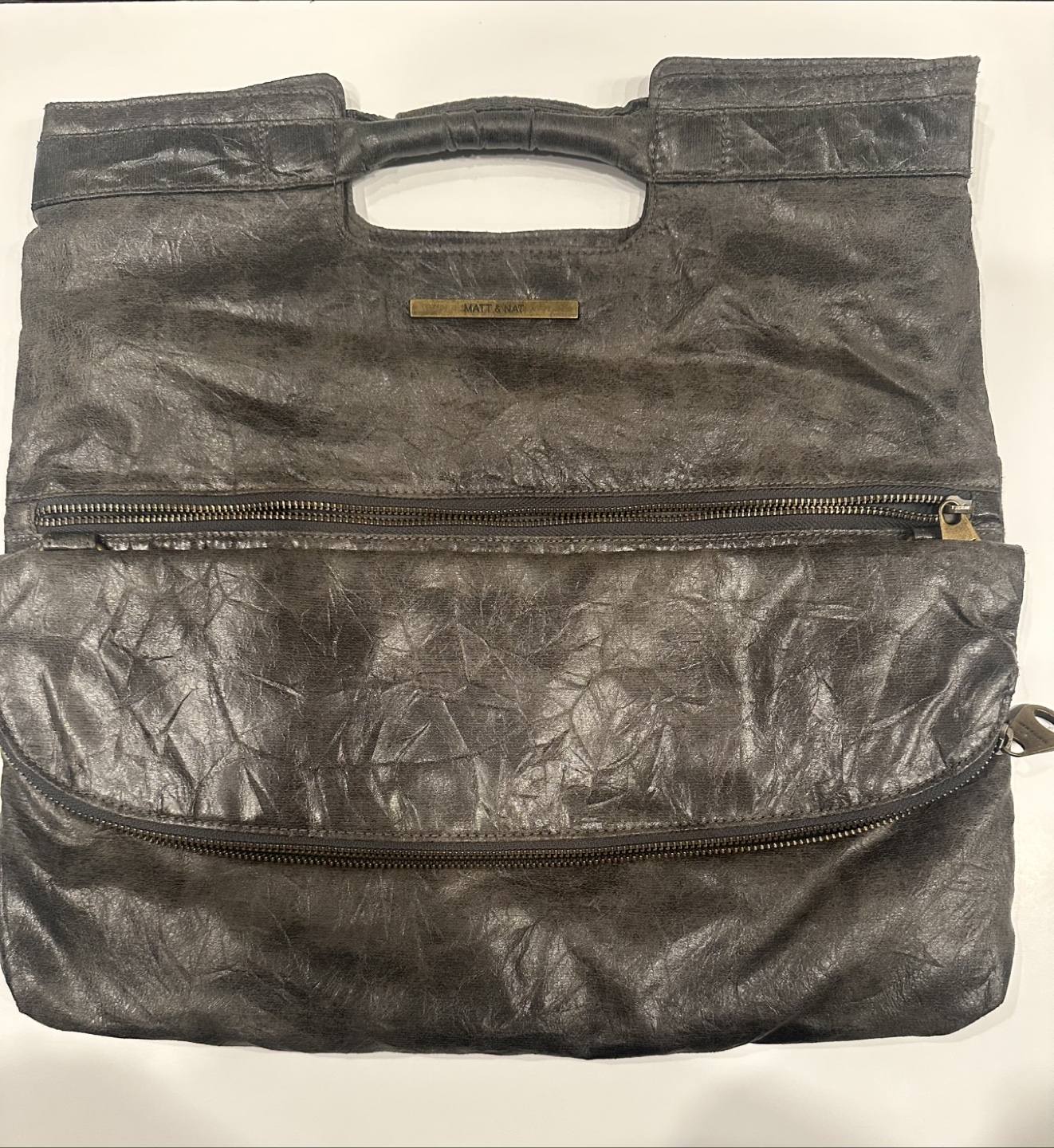 Matt & Nat Grey Tote Bag