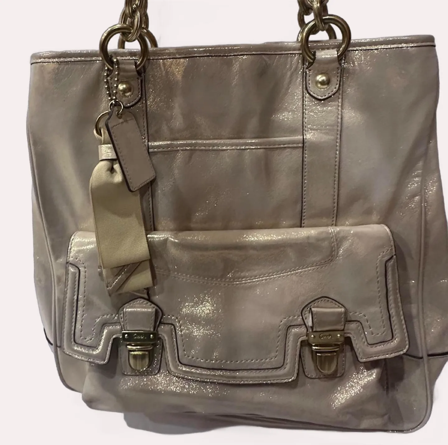 Coach 1169-17924 Beige Tote Bag thumbnail