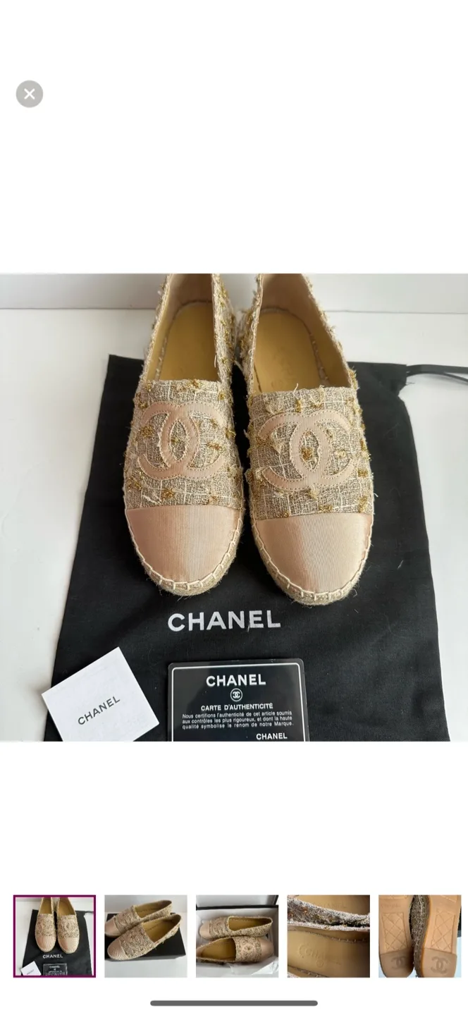 Chanel Espadrilles, Size 36 thumbnail